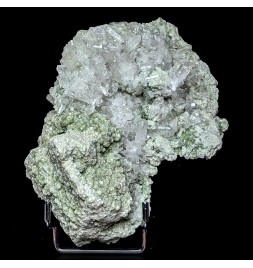 Fuschite, quartz, Pérou, 387 g
