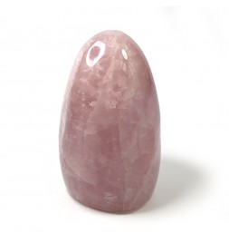 磨かれたピンクの水晶、自由な形、, 検体...