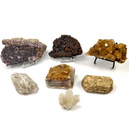 Lot 7 minerals français...