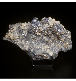 Quartz on galene, Kosovo,...