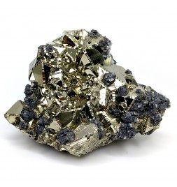 黄鉄鉱、閃亜鉛鉱、フアロン、ペルー、266 g