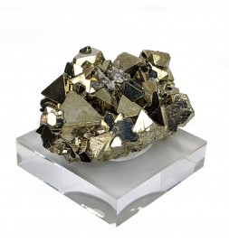 Octahedral pyrite, Huaron,...