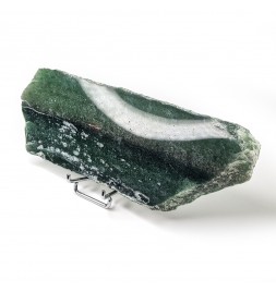 Slice of green aventurine,...