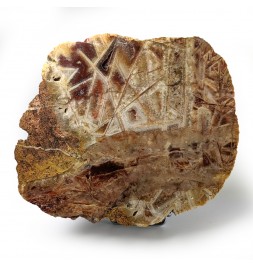 Geometric agate slice, 802...