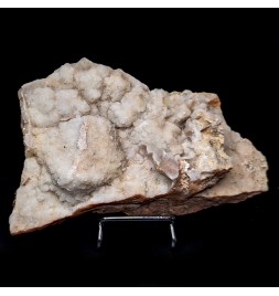 Quartz on fluorite,...