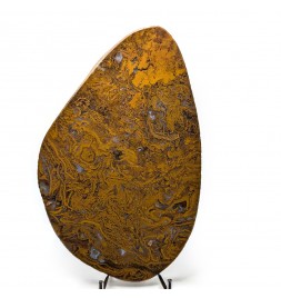 Slice of jasper, Brazil, 15 cm