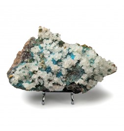 Chrysocolla, gypsum, Chile,...