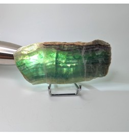 Slice of Fluorite,...