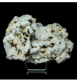 Quartz, barite, pyrite,...