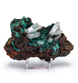 Barite, malachite,...