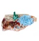 Shattuckite, Malachite,...
