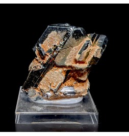 Hematite on rutile,...