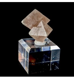 Fluorite、内部のモンゴル、中国、2.7 cm